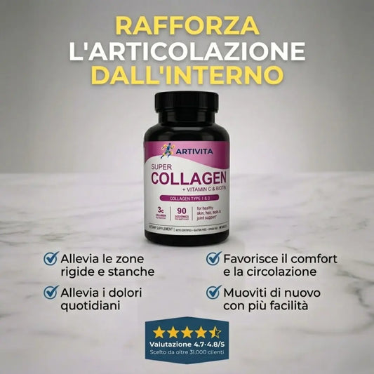 Integratore Bio Collagene e Curcuma Antiossidante