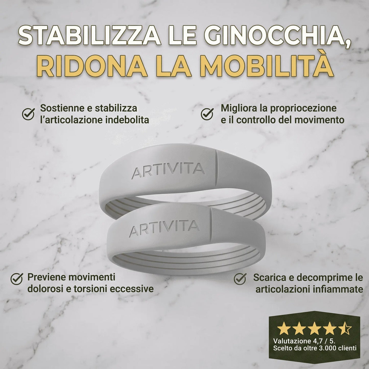 Sostegno Sinoviale Ginocchio Artivita